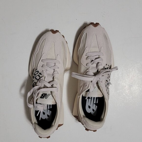 NEW New Balance 327 Animal Print Sneakers Womens 7.5 Athletic Casual Leopard - Picture 4 of 8